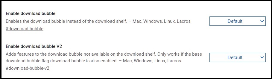 ダウンロードバーの表示方法5