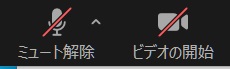 カメラ、マイクがOFF状態