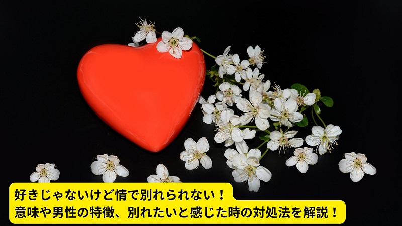 好きじゃないけど情で別れられない！意味や男性の特徴、別れたいと感じた時の対処法を解説！